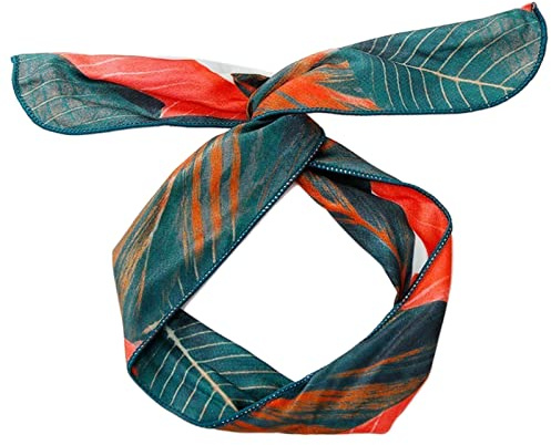 ZHENGCI Fascia per capelli in 13 colori vintage per fascia da donna Twist Iron Hairband
