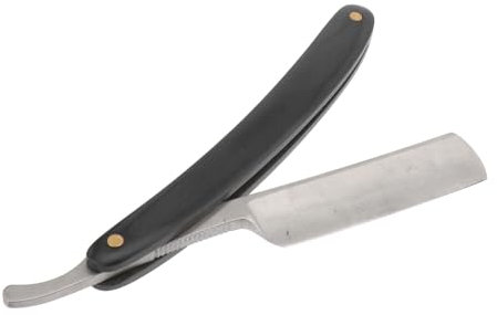 BATHVEVE Rasoir Manuel Lame Affûtée Vintage Coupe-choux Barbier Sécurisé Pour Homme Barbe Outil De Rasage Salon