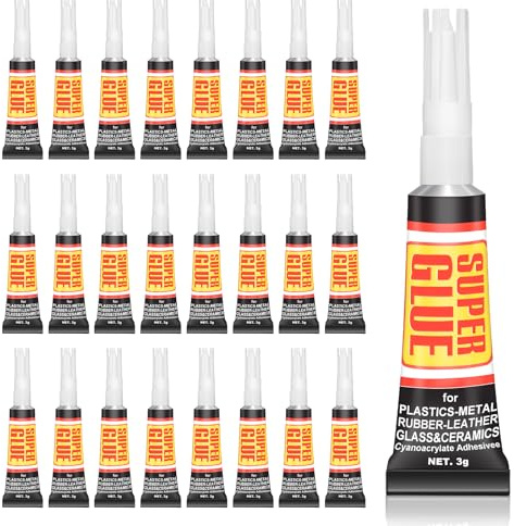 Flintronic Super Glue,Glue Liquide,Colle forte gel, Power glues liquide control, Colle forte pour réparations précises, Colles liquides tous matériaux, Colles transparente à séchage rapide(3g)