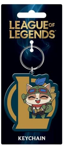 Pyramid International League Of Legends Teemo Schlüsselanhänger, Gummi, Gaming