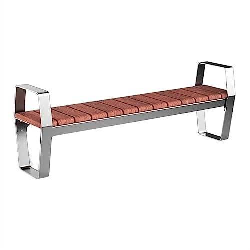 TRENT-693 panchine da esterno Panchina da parco for esterni, seduta for il tempo libero all'aperto, adatta for cortile, bordo piscina, giardino, prato(Piccolo)