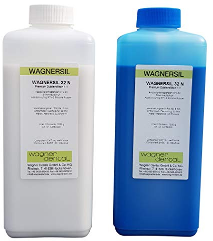 WAGNERSIL 32 N - Premium Silikonkautschuk - Dupliziersilikon - mittelhart - 2 kg