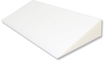 Fränkische Schlafmanufaktur Keilkissen Bettkeil Poly 14,5/1cm für Matratzen und Wasserbetten Breite 120cm