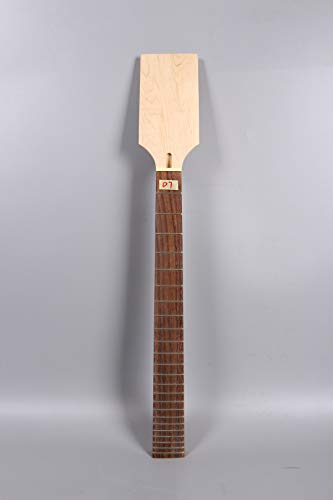 Manche de guitare électrique 24 frettes 76,2 cm de rechange pour guitare basse en palissandre