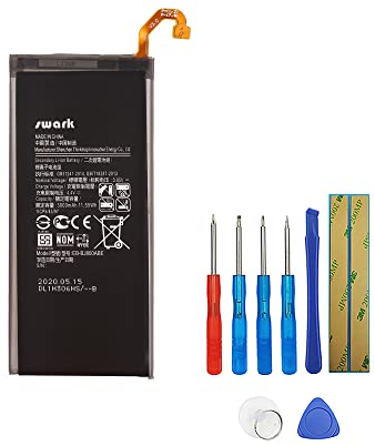 Batteria Swark EB-BJ800ABE Compatibile con Samsung Galaxy A6 2018 (A600F) / J6 2018 (J600F) con strumenti