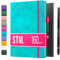 Bullet Journal Puntinato | Quaderno Puntinato A5 | Dotted journal notebook | Taccuino puntinato, Quaderno Puntini | Copertina Rigida | Pelle vegan | Scribbles That Matter | Carta spessa 160gsm