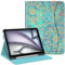 Fintie Funda Multiángulo para iPad Air 11 Pulgadas 2025(M3)/2024(M2), Funda iPad Air 5ª Gen(2022)/4ª Gen(2020) 10.9 con Portalápiz - Delgada con Bolsillo y Auto-Reposo/Activación, Jade