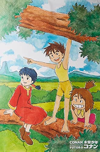 DYNIT Conan The Boy Of The Future - Poster 91,5 x 60 cm Natur