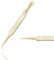MEILAIMDY Pince à Epiler pour Extension de Cils - Volume Pince Droit en Acier Inoxydable de Précision pour Ventilateurs Faciles Cluster de Faux Cils 2D-6D Volume Outil de Maquillage des Cils (Or)