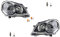 Johns, passend für VW Polo Scheinwerfer 02 9N 04/05-01/12 + Leuchtmit. Set links rechts
