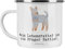 Mr. & Mrs. Panda Camping Emaille Tasse Prager Rattler Lebensretter - Geschenk, Schenken, Rassehund, Emailletasse, Campingtasse, Pincher, Tasse