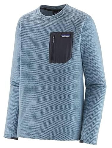 Patagonia Men's Air Crew T-Shirt, Light Plume Grey, XL