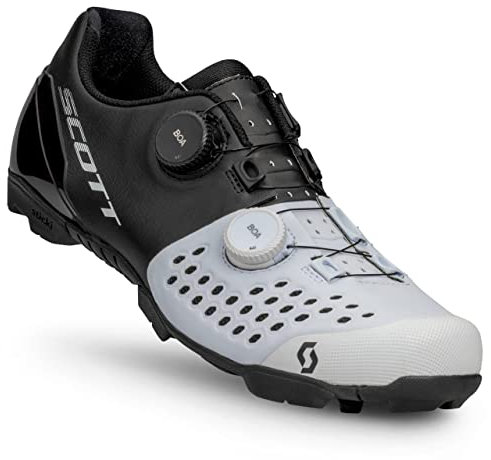SCOTT MTB RC Fahrrad Schuhe schwarz/weiß 2025: Größe: 48