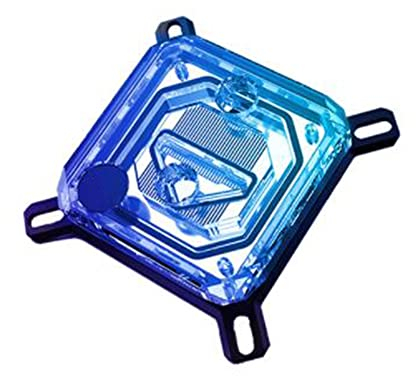 Kupfer CPU Wasserkühlung Block CPU Waterblock für AMD Ryzen 7/5/3 X470 X570 Intel I7 LGA 115X 2011 2066 (für Intel)