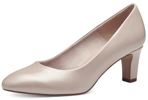 Tamaris Damen Pumps Blockabsatz Vegan; ROSE PEARL, EU 37