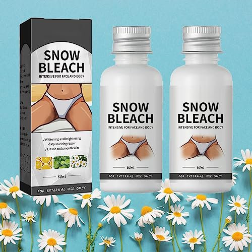 Snow Bleach Cream for Private Part Underarm Whitening (2pcs)