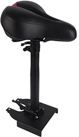 Haofy Elektro-Scooter-Sattel-Ersatz, Rostbeständig, Bequem, Höhenverstellbar, Atmungsaktiv, Scooter-Sattel-Ersatz für Pro2 (Großes Sitzset)