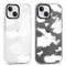 Xylota 2 Stück Handyhülle für iPhone 14/iPhone 13 6,1 Hülle, Durchsichtig Case mit Aesthetic Muster Wolken, Ultra Dünn Silikon Weich TPU Bumper Stoßfeste Kratzfest Schutzhülle Transparent Mode Cover