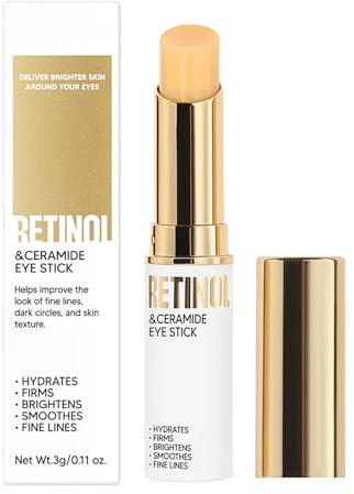 Retinol Eye Stick, Retinol Multi Balm Stick for Face/Eye/Lip, Retinol Eye Cream for Dark Circles and Puffy Eyes, Retinol Anti Wrinkles Face Moisturiser Balm Stick