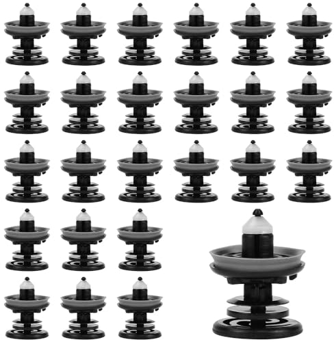 XAVSWRDE 25er Set Türverkleidung Befestigung Clips Klammern Türverkleidungs Clips Tür Befestigung Clips Kunststoff Auto Befestigung Clips für T5, Golf 5 6 7, A4 A5 A6 Befestigung Clips