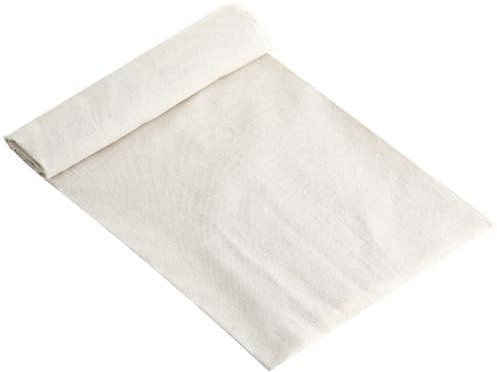 Kreuzstich Stoff Leinen Stickstoff zum Sticken 150×100 cm Einfarbig Cross Stitch Baumwolle Stoff zum Sticken Embroidery Fabric für Stick Nähset DIY Handwerk Großes Leinenstoff Material