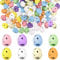 XIABYAYU Miniatur Ostereier, 100 Stück Kleine Bunte Ostereier, Mini Ostereier, Osterschmuck, Ostern Eier Deko, Ostern Dekoration Eier für Ostern Party