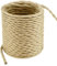 QWORK® Cavo Elettrico Tessile Vintage 10M, 2x0,75mm², Filo Elettrico per Lampade a Sospensione Fai Da Te