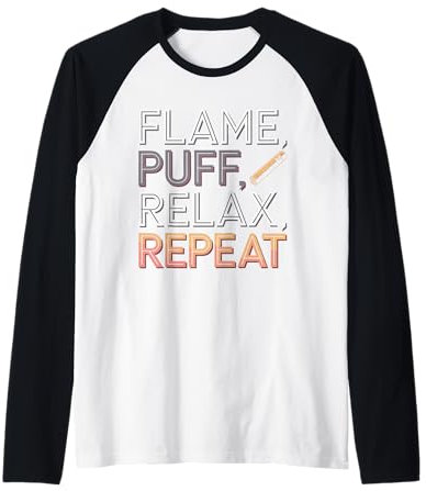 Cigar Enthusiast Lounge Lifestyle Premium-Raucherbekleidung Raglan