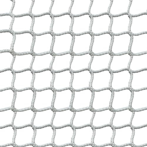 LJBD Rete di Sicurezza per Bambini Gatti, Rete di Protezione Arresto Caduta Zenza Nodi Resistente all'Usura per Scale e Balconi Ringhiere Altalena da Giardino(Size:1 * 4m(3 * 13ft),Color:White)