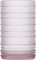 Fortessa LongDrink T100 Lot de 6 gobelets en verre texturé avec relief à points Rose 350 ml