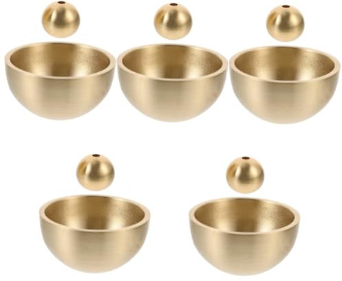 iplusmile 1 Set DIY Bell Accessory for Door Chimes Wind Chime Replacement Decorative Shopkeeper Bell for Home Easy Installation Material present for Friends