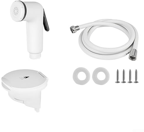 Honseadek Douche marine rétractable | Kit de douche hors-bord pour bateaux et yachts | Tuyau de 2,5 m, pommeau de pulvérisation fin | Système de douche portable pour bateau, léger