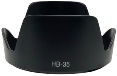HB35 Gegenlichtblenden, geeignet für Nkkor 18–200 mm 3,5–5,6 G. Minimiert Streulicht und schützt Objektivoberflächen. Gegenlichtblenden