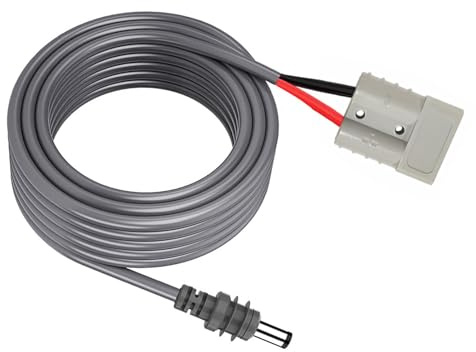 WALFRONT Câble d'alimentation CC de 2 M pour Mini Antenne Parabolique, Connecteur Efficace pour Une Alimentation Stable et Un Transfert de Données, Idéal pour Une Utilisation en Extérieur et en