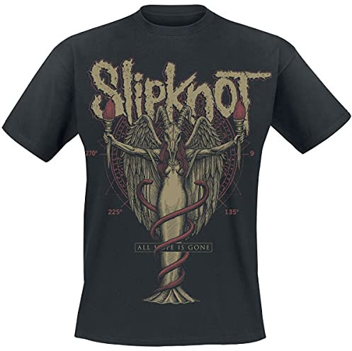 Slipknot Angels Lie Männer T-Shirt schwarz L 100% Baumwolle Band-Merch, Bands