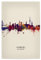 artboxONE Poster 30x20 cm Hamburg Städte/Germany Skyline Beige - Bild Hamburg