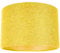 Contemporary and Sleek 12 Inch Deep Yellow Natural Linen Fabric Drum Lamp Shade 60w Maximum | 30cm Diameter | for Table Lamp or Pendant by Happy Homewares
