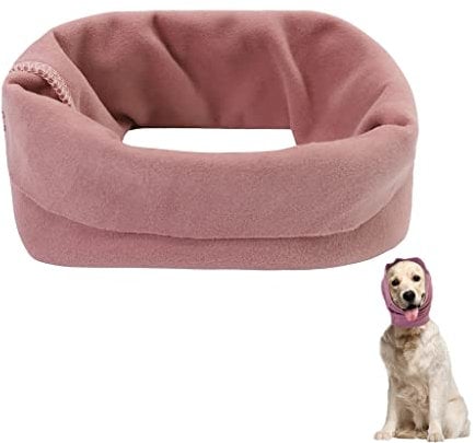 HANBOLI Dog Noise Cancelling Headphones Pet Ear Cover Cloth Hat Winter Cute Windproof Hats Puppies Pet Accessories Gift for Pet Owner Soft and Comfortable