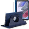 ebestStar - Cover per Samsung Galaxy Tab A7 Lite 8.7 T220 T225, Custodia Protezione Rotazione 360, Pelle PU, Blu scuro + Vetro Temperato