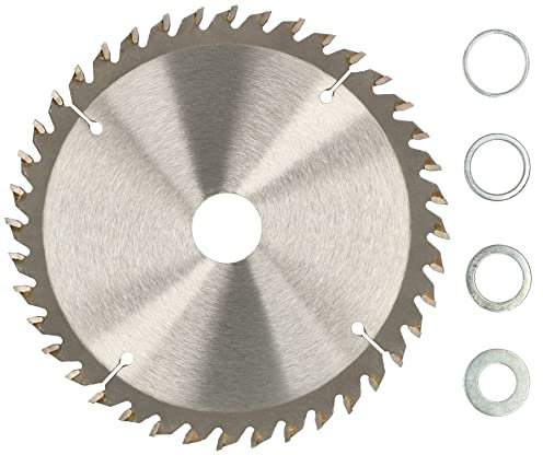 KOTARBAU® Hartmetall Sägeblatt für Holzschnitt 40 Zähne Ø 140 mm + Reduzierringe