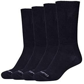 Camano Unisex Diabetikersocken 4er Pack 43/46 navy