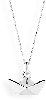 Heartbreaker Mini Schiffchen Anhänger aus Sterlingsilber/Anhänger aus 925 Echtsilber für Frauen und Kinder/LD LT 34