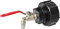 Collect Light IBC Kugelauslaufhahn IBC Adapter,IBC Auslaufhahn S100x8 / S60X6 Grobgewinde IBC Tank Zubehör 3/4 Gartenschlauch Wasserhahn Wassertank Schlauchanschluss Kugelhahn Ersatz