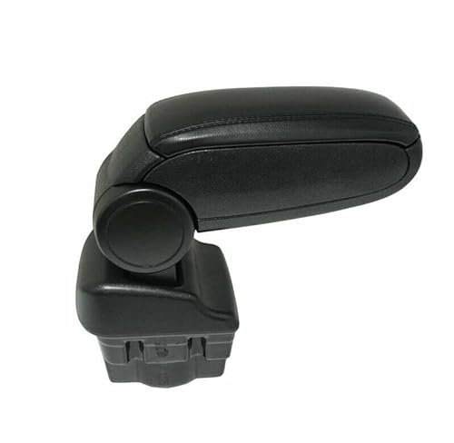 OMAC Mittelarmlehne Armlehne kompatibel mit Opel Astra J 2009-2015 PU-Leder ABS Schwarz