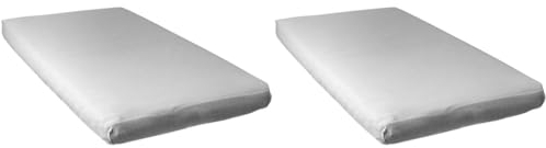 Babycalin Spannbettlaken, 100% Baumwolle, 70 x 140 cm (Packung mit 2)