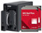 QNAP DAS de 2 bahías con capacidad de almacenamiento de 4 TB, USB 3.2 Gen 2 Type-C, paquete RAID 1 WD Red Plus HDD preconfigurado (TR-002-24WD-US)