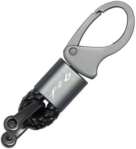 JXZQQBMD Porte-clés en métal détachable pour moto Y-amaha FZ6 FZ6R ZF6N FAZER Accessoires