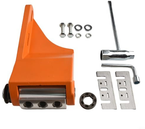 HpLive Holzschäler,pfer Stahl Kettensäge Debarker Timber Framing Tools Holz Schälen Zubehör,Ablänghilfe Motorsäge Zubehör für Kettensäge