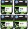 IC-Office Bundle für HP 912XL Black, Cyan, Magenta, Yellow + Kugelschreiber