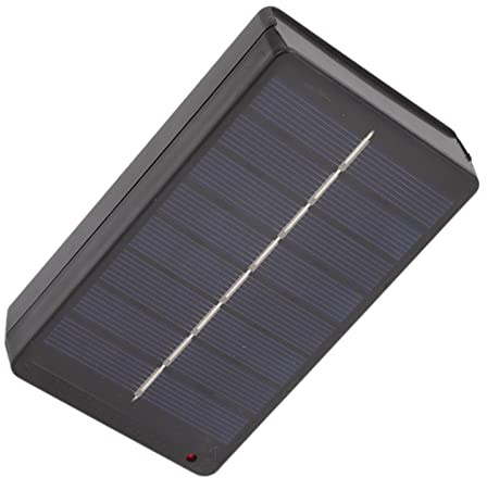 KIMISS Cargador de Panel Solar para Pilas AA AAA - Caja de Carga Solar Portátil 1W 4V para Uso y Proyectos de Bricolaje